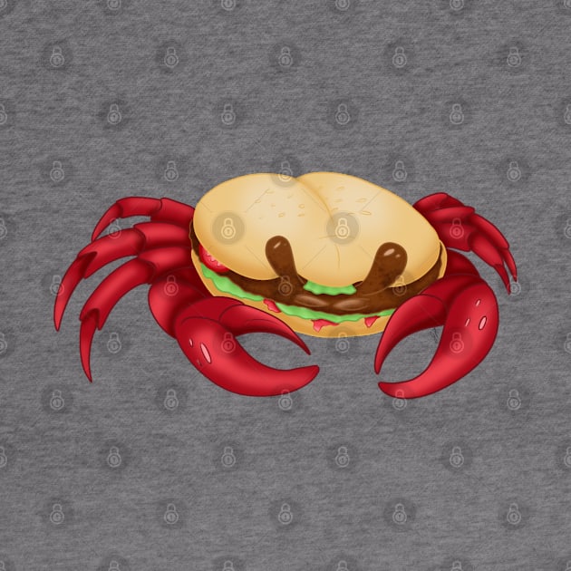 Krabby Patty by Jade Wolf Art